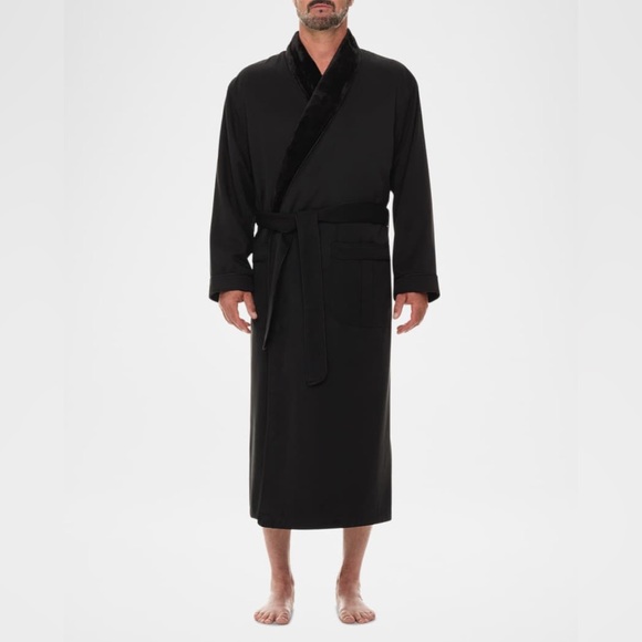 Black Long Robe - Picture 2 of 14